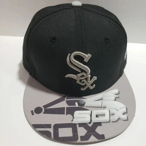 59Fifty/New  Era Mens 7 3/8 Chicago White Sox Fitted Hat